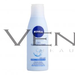 Nivea 2in1 Cleanser & Toner 200ml For Normal/Combination Skin