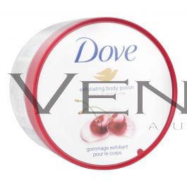 Dove Body Polish 298ml Cherry & Apricot Milk