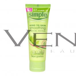 Simple Kind To Skin Smoothing Facial Scrub 75 Ml | Sanftes Peeling Mit Reisgranulat & Vitaminen