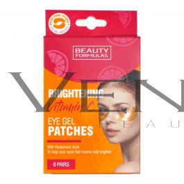 Beauty Formulas Brightening Vitamin C Eye Gel Patches 6 Pairs
