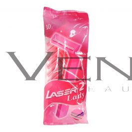 Laser II Lady Disposable Razor 10s