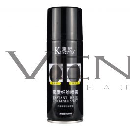 Kingyes Instant Hair Thickener Spray 130ml Black