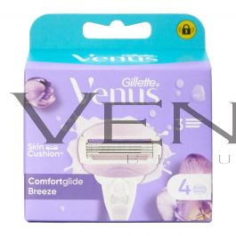 Gillette Venus Comfortglide Breeze Cartridge 4s Purple
