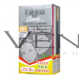 Bigen Speedy 881 Natural Black x2