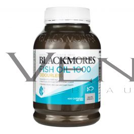 Blackmores odourless fish oil 1000mg 400 capsules top