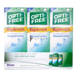 Opti-Free Disinfecting Solution 300mlx3 Replenish