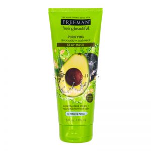 Freeman Clay Mask 175ml Purifying Avocado + Oatmeal