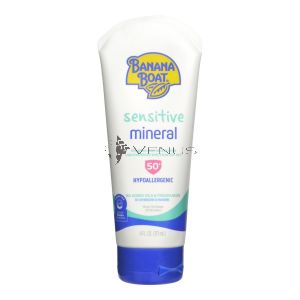 Banana Boat Sensitive Mineral Sunscreen Lotion SPF50+ 100 UVA/UVB 177ml