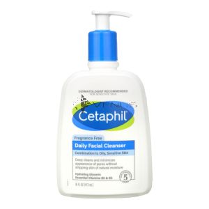 Cetaphil Daily Facial Cleanser Combo To Oily, Sensitive Skin 473ml Fragrance Free