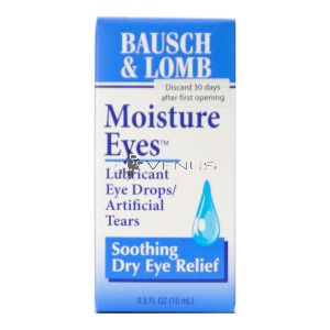 Bausch & Lomb Eye Lubricant 15ml Moisture