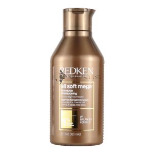 Redken All Soft Mega Shampoo 300ml PH Balanced Formula