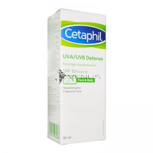 Cetaphil UVA/UVB Defense Cream SPF50+ 50ml
