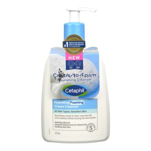 Cetaphil Hydrating Foaming Cream Cleanser 473ml