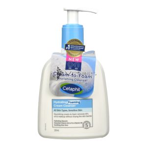Cetaphil Hydrating Foaming Cream Cleanser 236ml