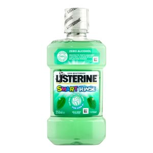 Listerine Kids Mouthwash 250ml Smart Rinse Mild Mint For 6yrs old+