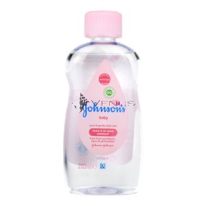 Johnson's Baby Oil 200ml Pink