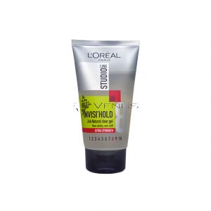 Studio Line Invisi Hold 150ml 24h Natural Clear Gel Extra Strength