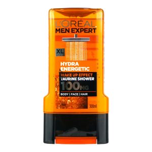 L'Oreal Men Expert Hydra Energetic Shower 300ml For Body Face Hair