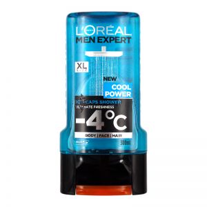 L'Oreal Men Expert Cool Power Shower 300ml for Body Face Hair