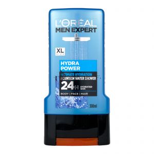 L'Oreal Men Expert Hydra Power Shower 300ml For Body Face hair