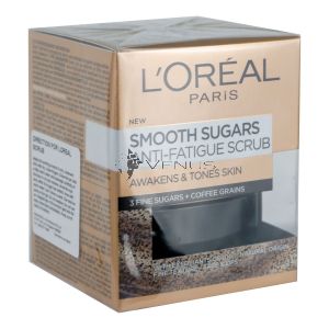 L'Oreal Smooth Sugars Anti-Fatigue Scrub 50ml