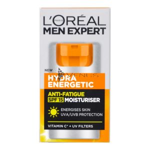 L'Oreal Men Moisturiser Hydra Energetic SPF15 50ml Anti-Fatigue
