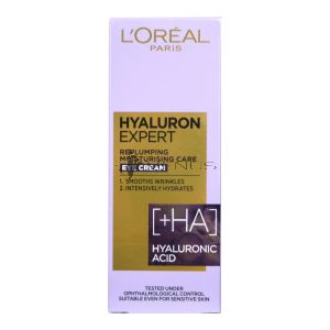 L'Oreal Hyaluron Expert Replumping Moisturising Care Eye Cream 15ml