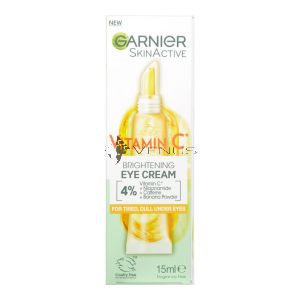 Garnier Skin Active Vitamin C Brightening Eye Cream 15ml Tired, Dull Under Eyes