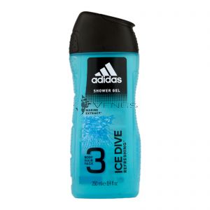Adidas Hair & Body Shower Gel 250ml Ice Dive