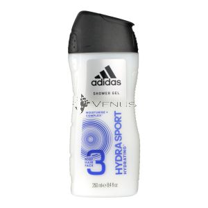 Adidas Body Hair Face 3in1 Hydra Sport 250ml