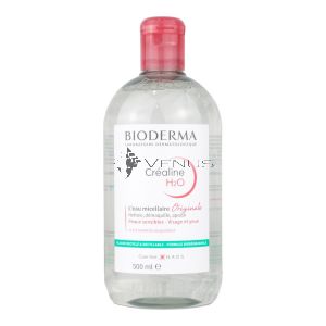 Bioderma Make Up Remover Solution Crealine 500ml H20 Pink