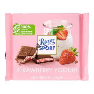 Ritter Sport Strawberry Yogurt 100g