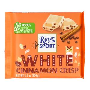Ritter Sport White Cinnamon Crisp 100g
