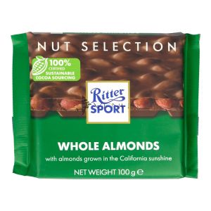 Ritter Sport Whole Almonds 100g