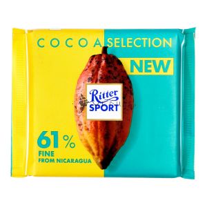 Ritter Sport Cocoa Selection 61% Fine 100g