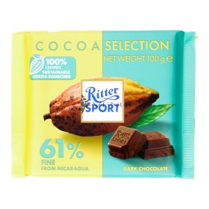 Ritter Sport Cocoa Selection 61% Fine 100g