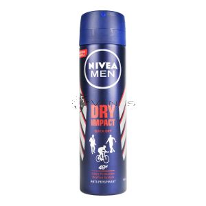 Nivea Men Deodorant Spray 150ml Dry Impact Plus