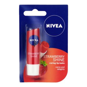 Nivea Fruity Shine Strawberry Lip Balm 4.8g