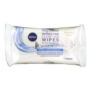 Nivea Refreshing Facial Cleansing Wipes 7s