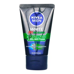 Nivea Men White 8H Oil Clear Cooling Foam 100ml Anti-Shine + Purify