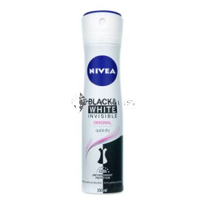 Nivea Deodorant Spray 150ml Women Invisible Black & White Original