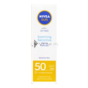 Nivea Sun UV Face Soothing Sensitive SPF50+ 50ml