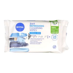 Nivea Cleansing Wipes Biodegradable 25s Refreshing