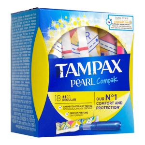Tampax Pearl Compak Regular (18 Tampons)