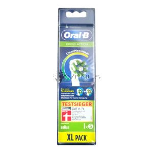 Oral-B Toothbrush Refill Cross Action 5s Pack