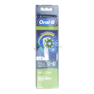 Oral-B Toothbrush Refill Crossaction 3s Pack
