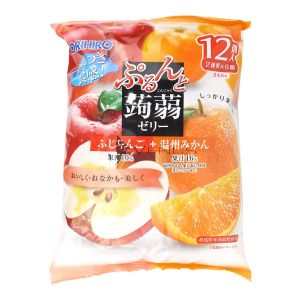 Orihiro Konjac Jelly Pouch Apple & Orange Flavour 240g