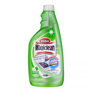 Kao Magiclean Kitchen Cleaner Refill 500ml Green Apple