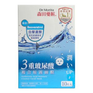 Dr. Morita Hyaluronic Acid Moisture Essence Face Mask 10s