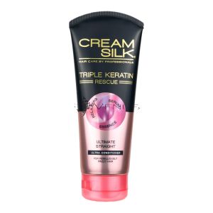 Cream Silk Triple Keratin Conditioner 170ml Ultimate Straight